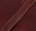 Dark brown genuine Italian leather texture - available color option