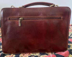 Handmade Imedici Leather Briefcase Bag